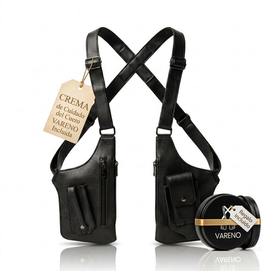 Vareno™ Bolso Bandolera De Cuero Premium